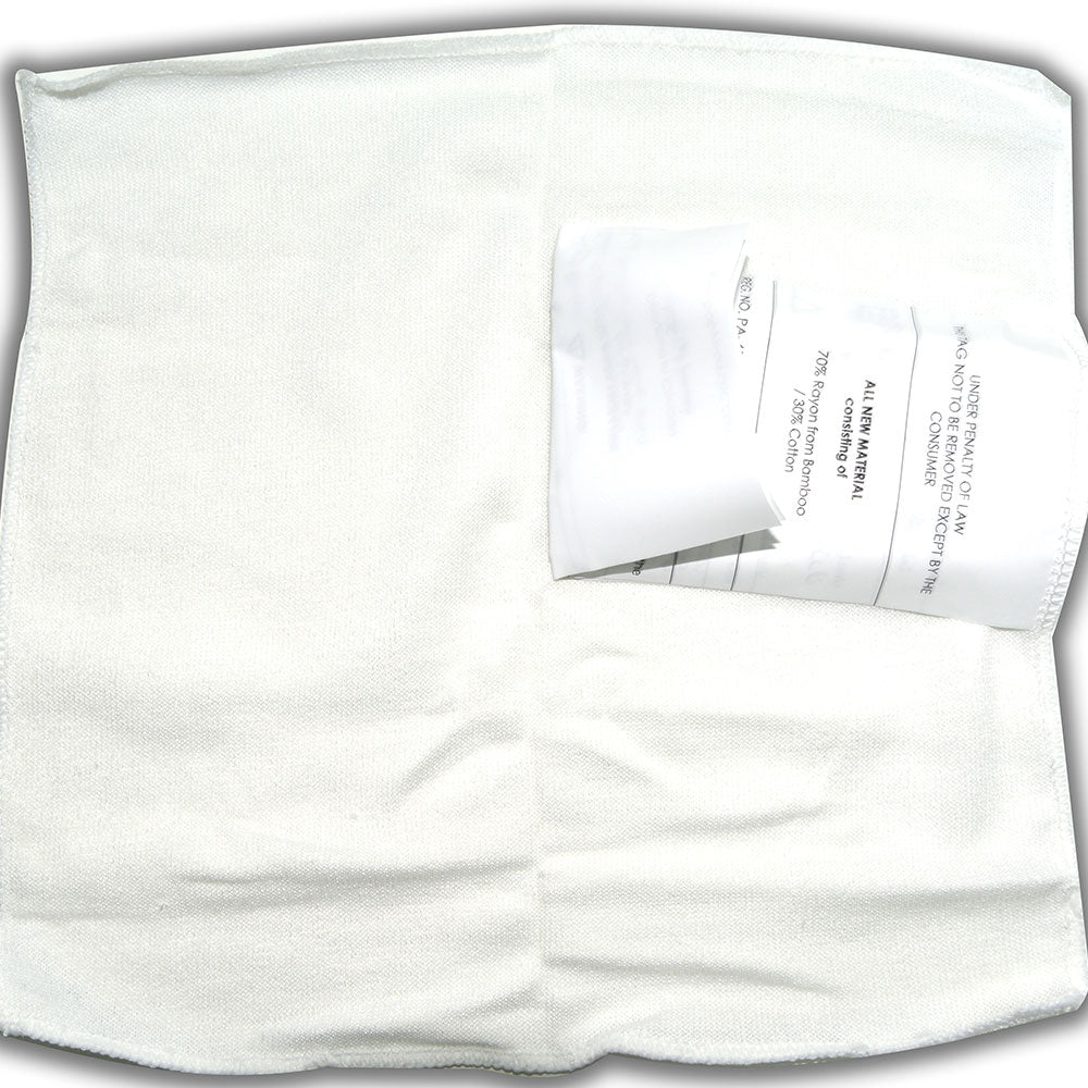 Baby Works Bamboo Washcloths Pack Of 6 Baby Works Yallatoys