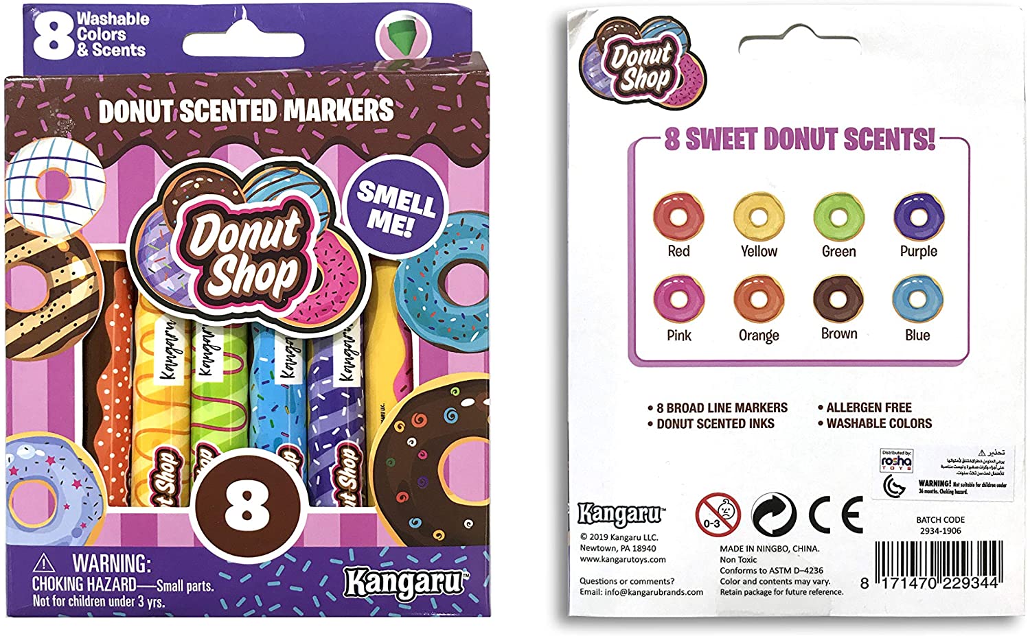 Buy Donut Scented Markers | Yallatoys.com