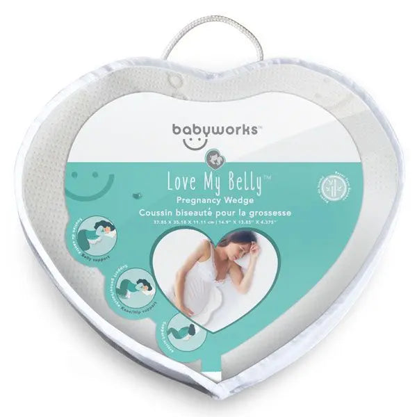 Baby Works Love My Belly Pregnancy Wedge With Rayon From Bamboo Cover Baby Works
