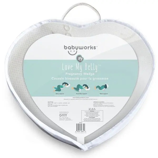 Baby Works Love My Belly Pregnancy Wedge With Rayon From Bamboo Cover Baby Works