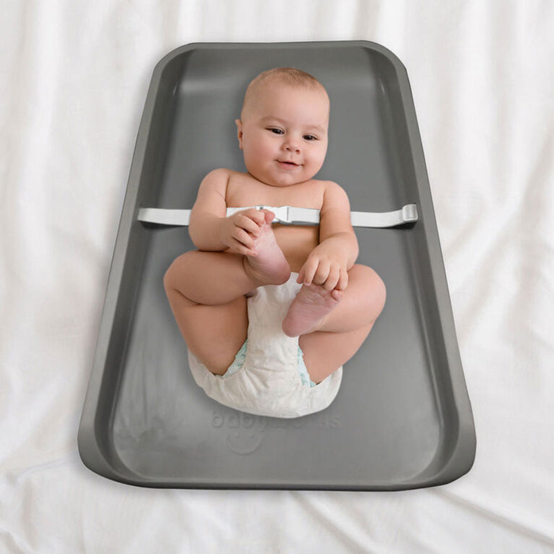 Baby Works Deluxe Foam Changing Pad Grey Baby Works Yallatoys