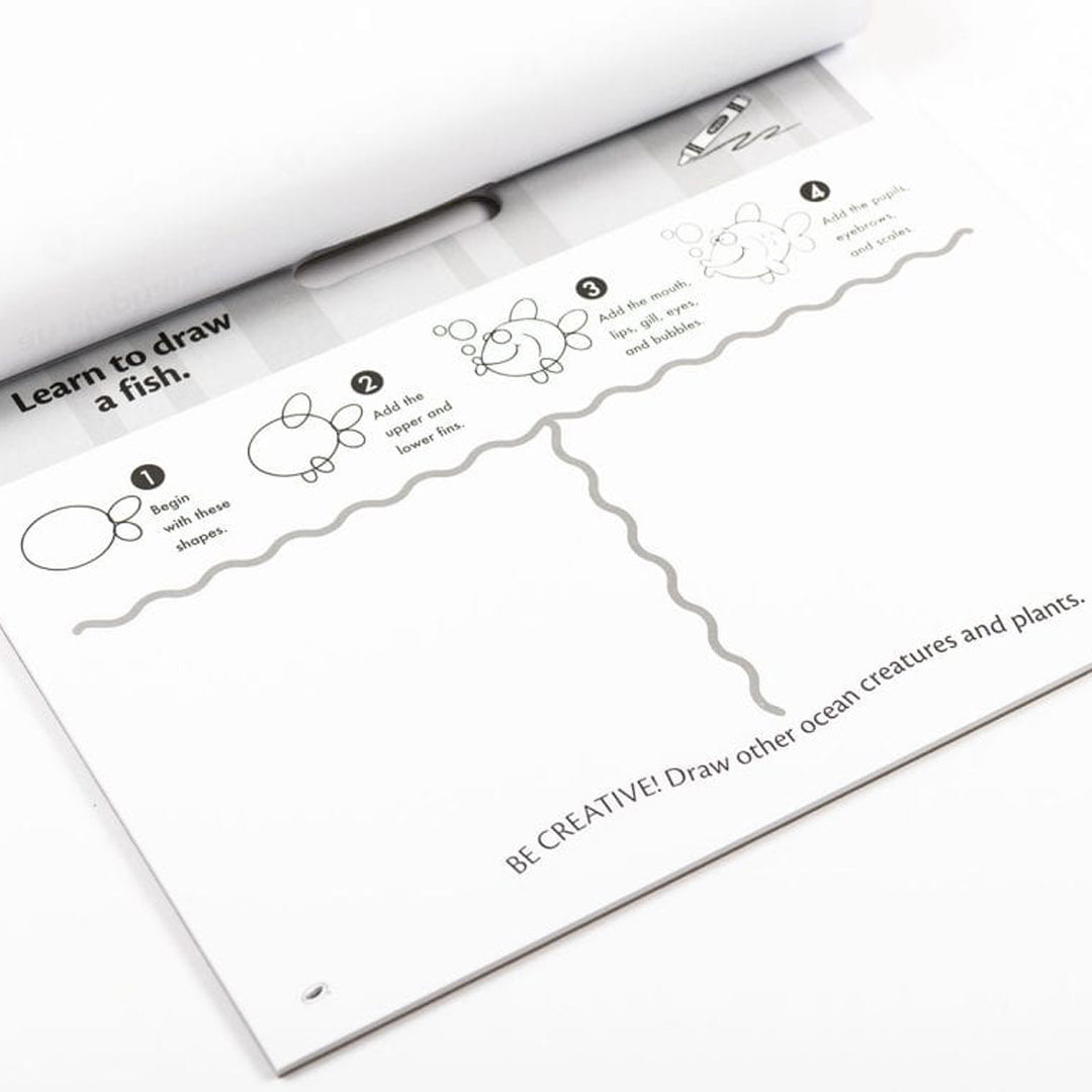 Buy Alligator Crayola Artist Pad (Learn To Draw) | Yallatoys.com