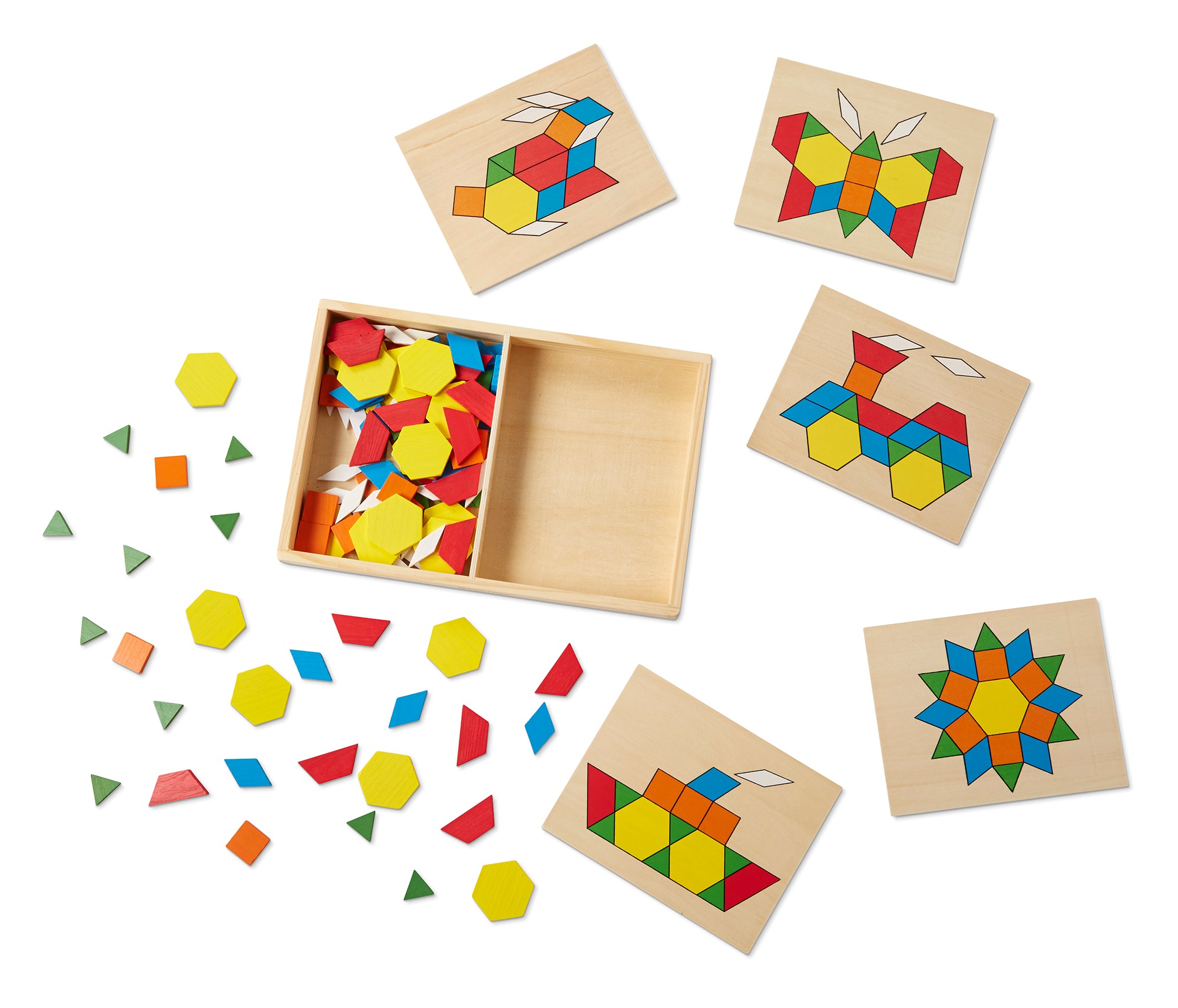 Buy Melissa & Doug Pattern Blocks And Boards | Yallatoys.com