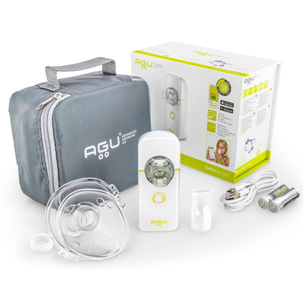 Agu Baby Smart Mesh Nebulizer White Agu Baby Yallatoys