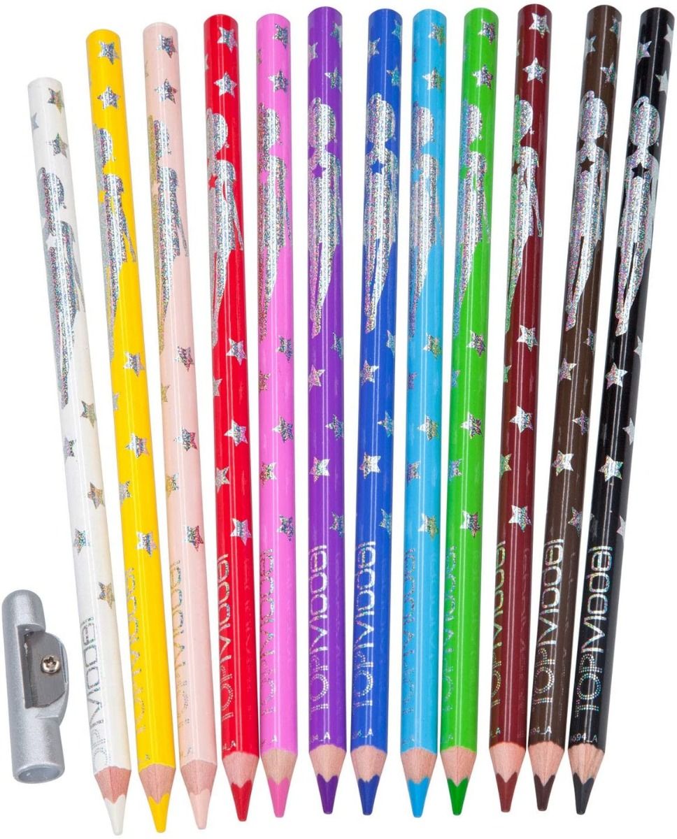 Buy Topmodel Coloured Pencil 12 Colours | Yallatoys.com