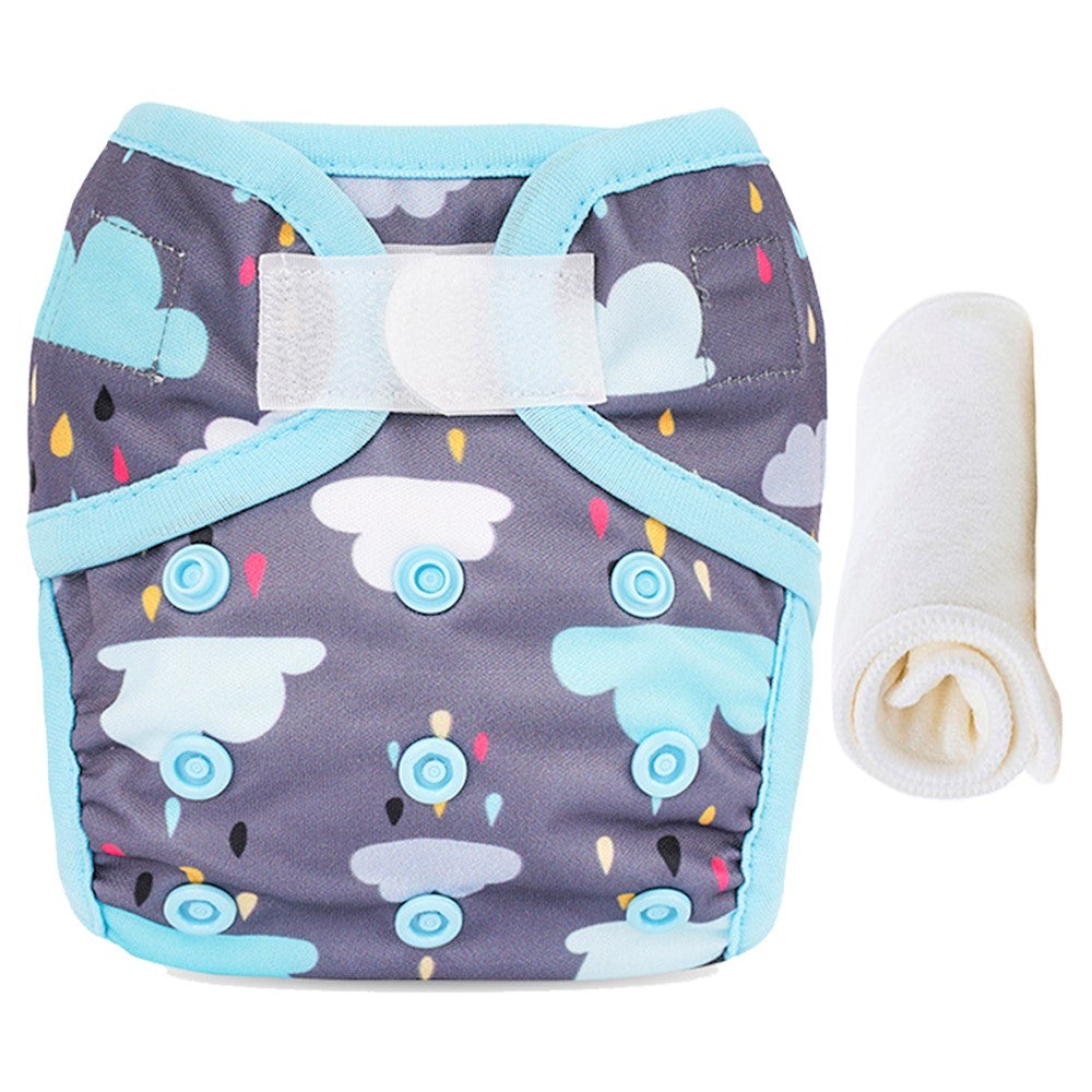 Little Story New Born Reusable Diaper With Insert Cloud Little Story Yallatoys