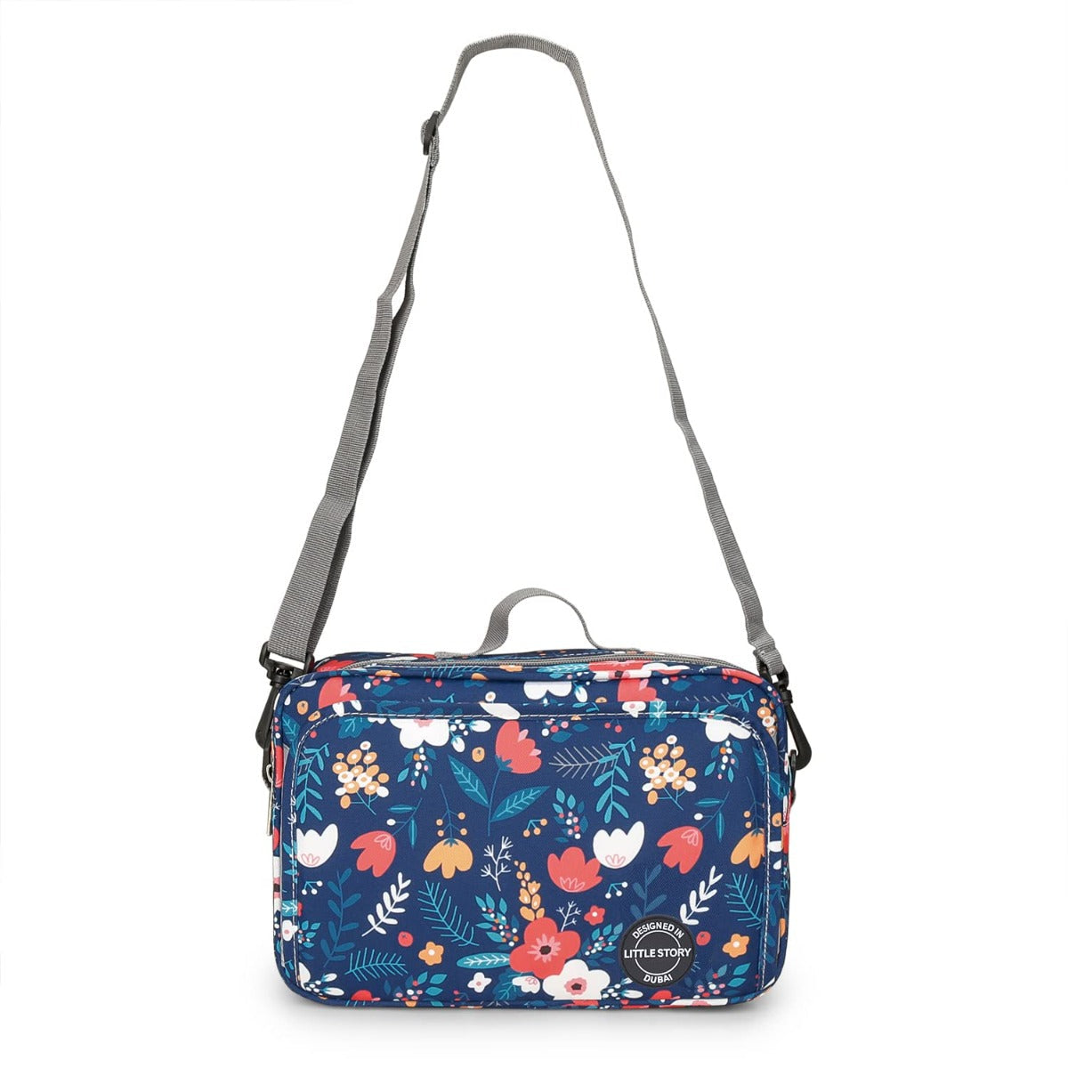 Little Story  Baby Diaper Changing Clutch Kit Floret Blue Little Story Yallatoys