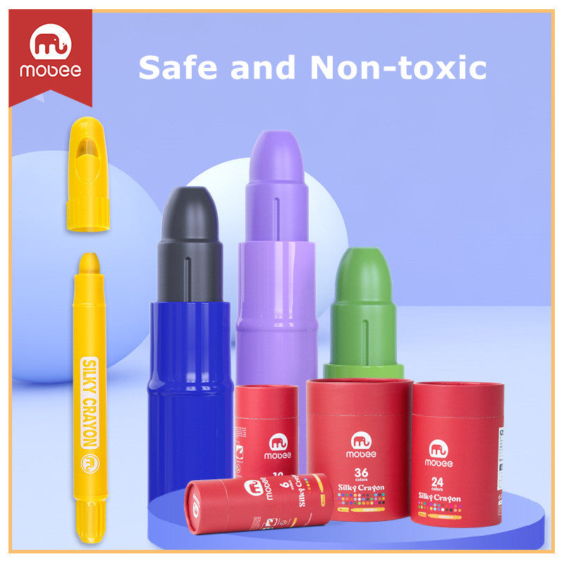 Buy Mobee Silky Crayon 24 | Yallatoys.com