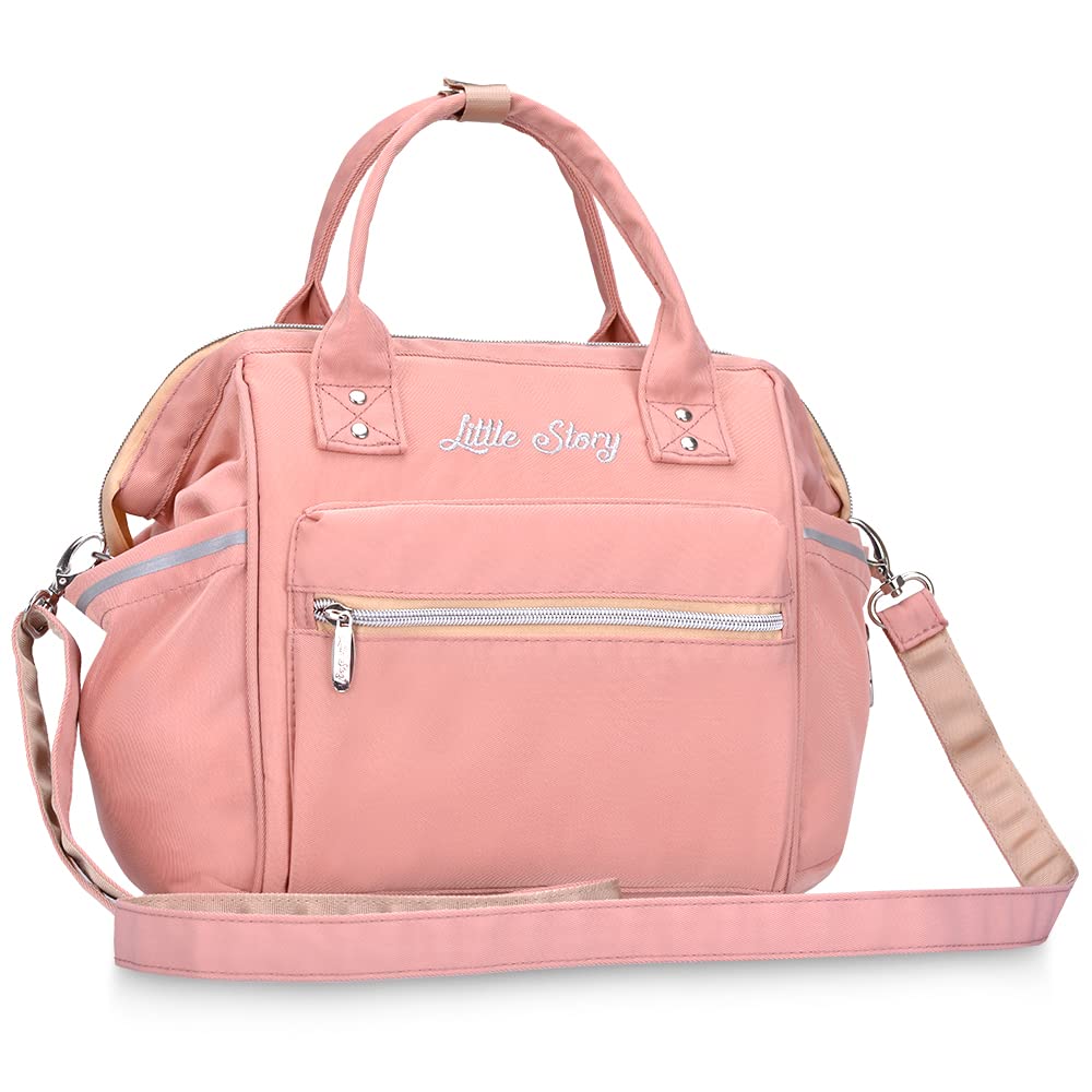 Little Story  Ace Diaper Bag Pink Little Story Yallatoys