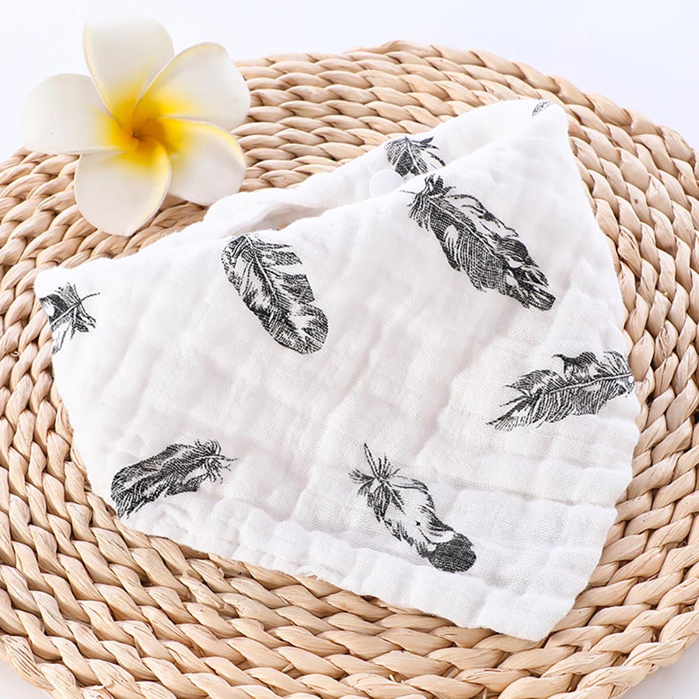 Little Story  Muslin Bandana Bibs Set Of 3 Jungle Fun Little Story Yallatoys