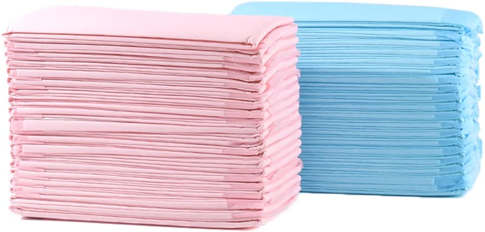 Little Story  Disposable Diaper Changing Mats Pack Of 100Pcs Pink Little Story Yallatoys