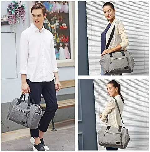 Little Story  Zera Mom Dad Diaper Bag Grey Little Story Yallatoys