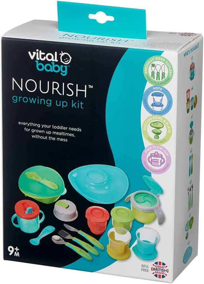 Vital Baby  Nourish Growing Up Kit Pop 9 Months+ Vital Baby Yallatoys