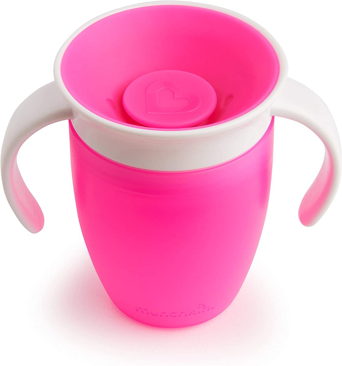 Munchkin  Miracle Trainer  Cup 1Pk 7Oz Pink Munchkin Yallatoys