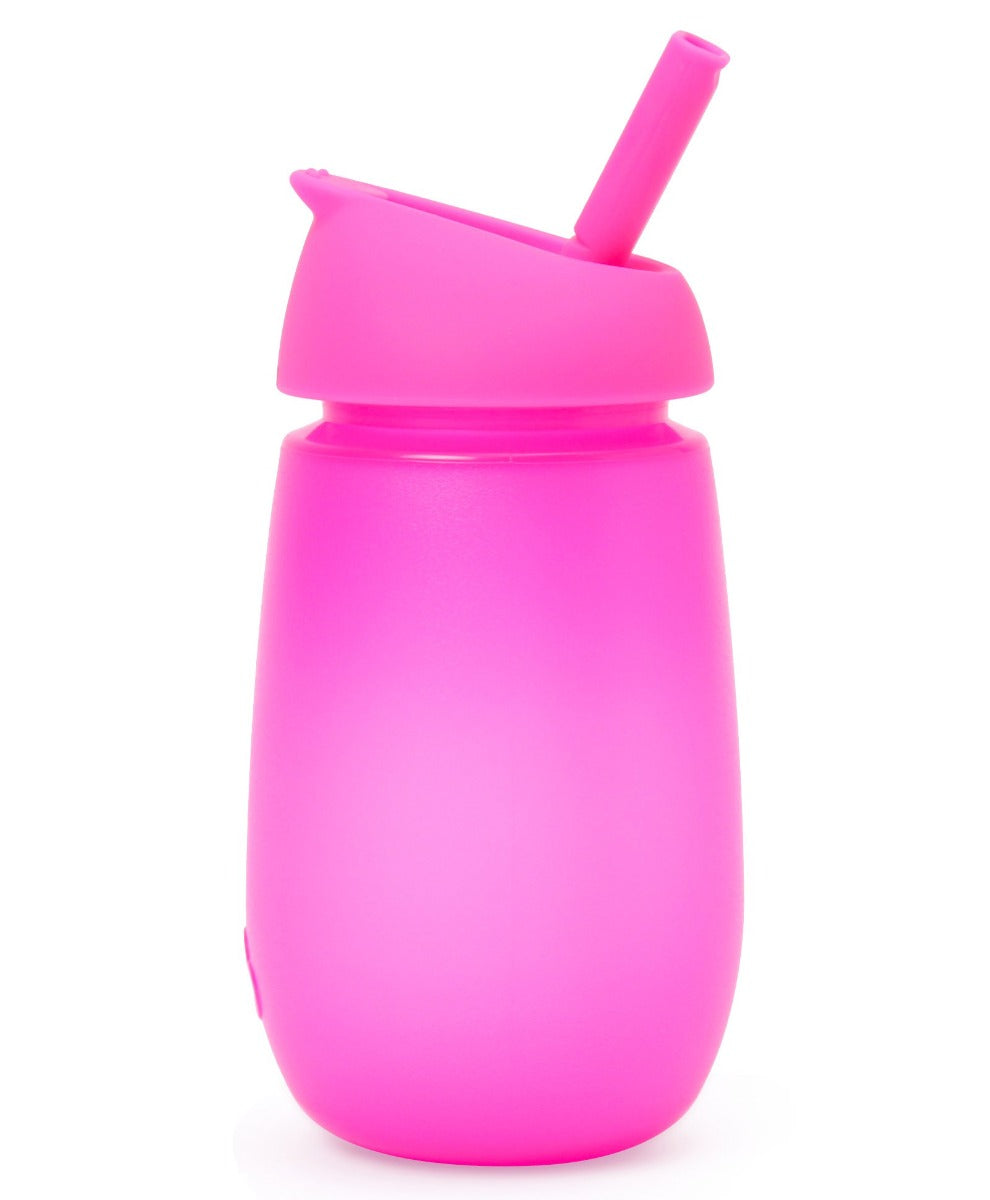 Munchkin  Simple Clean Strw Cup 1Pk 10Oz  Pink Munchkin