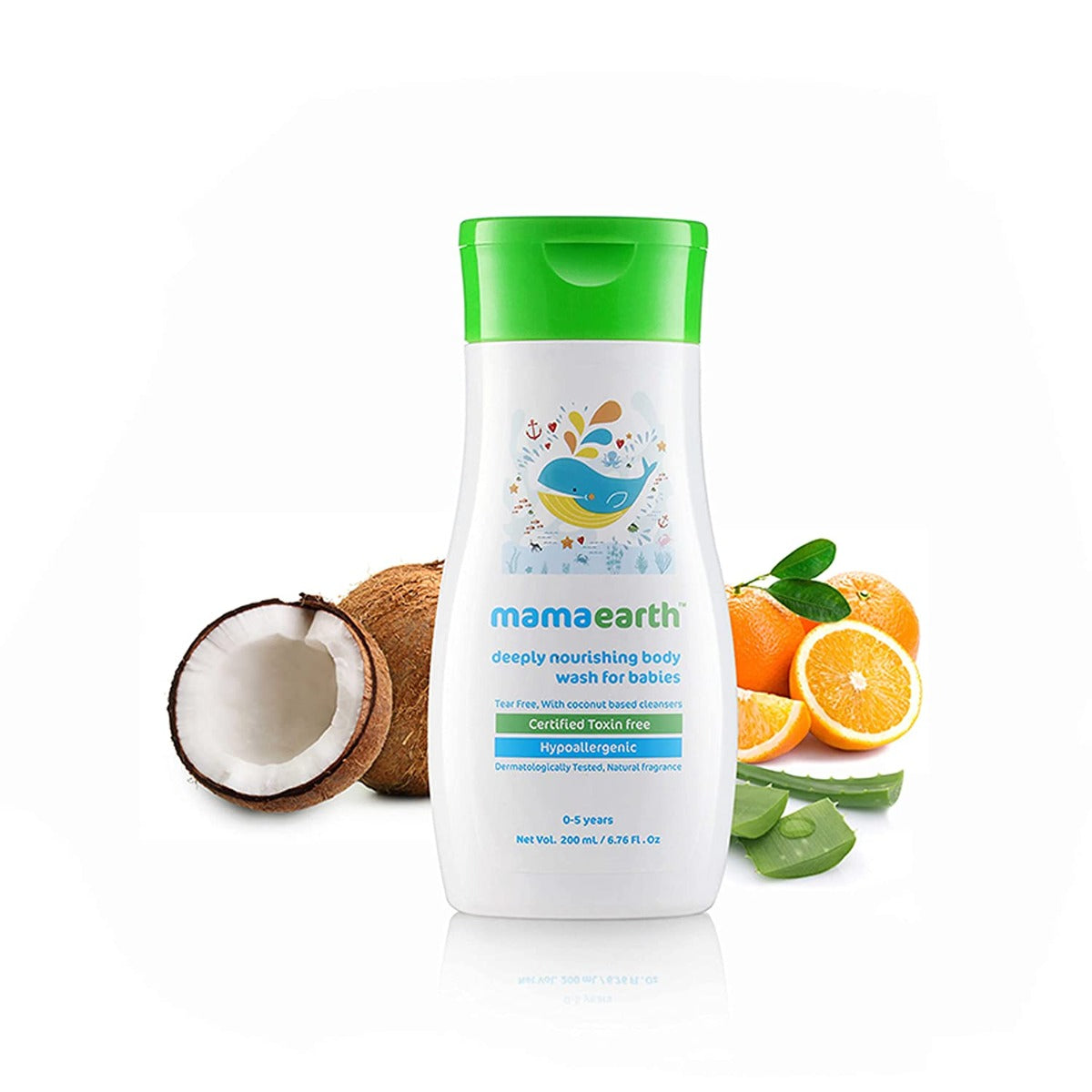 Mamaearth Baby Body Wash 200Ml Mamaearth Yallatoys