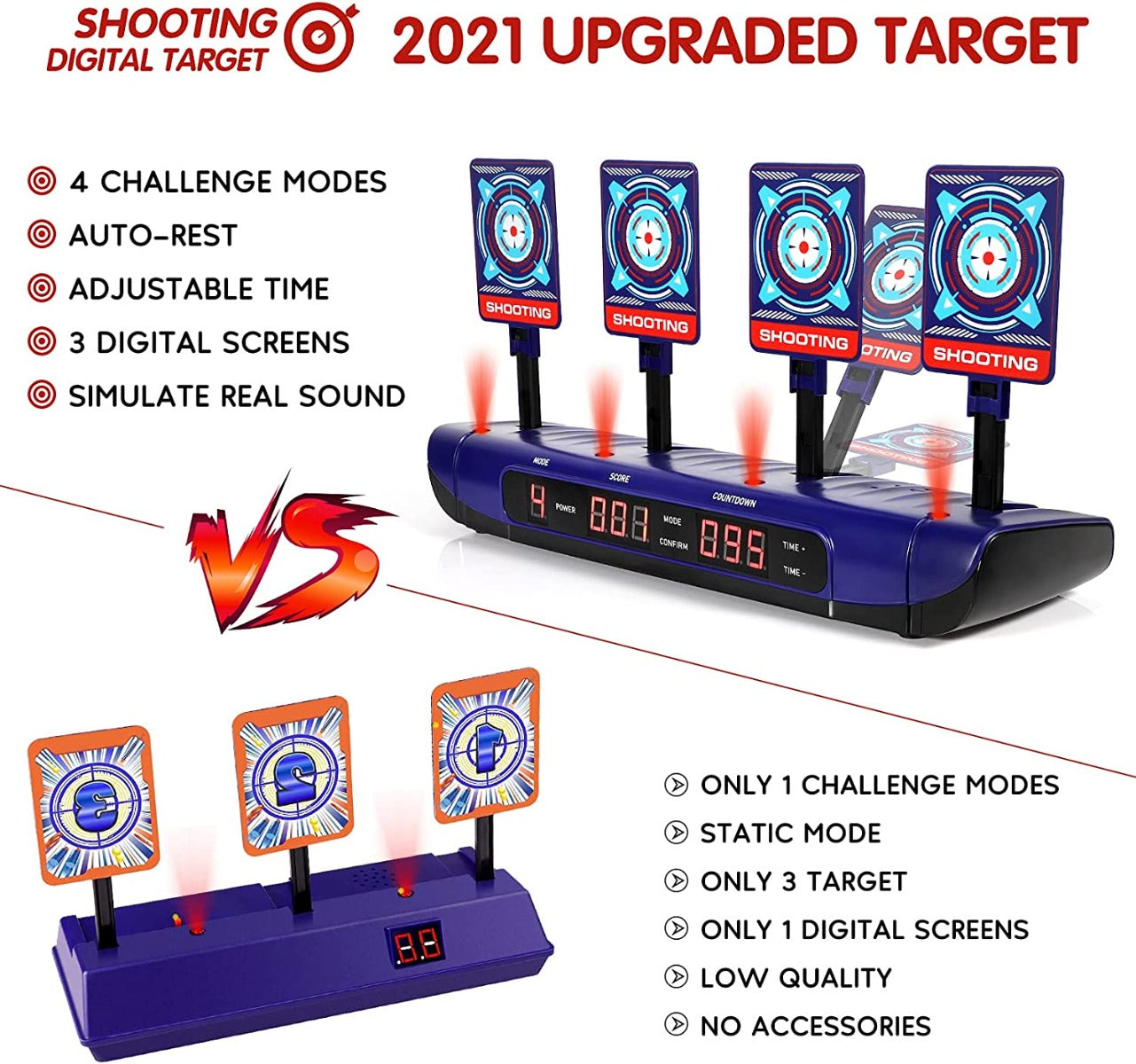 Buy Electric Shooting Digital Target for Guns | Yallatoys.com