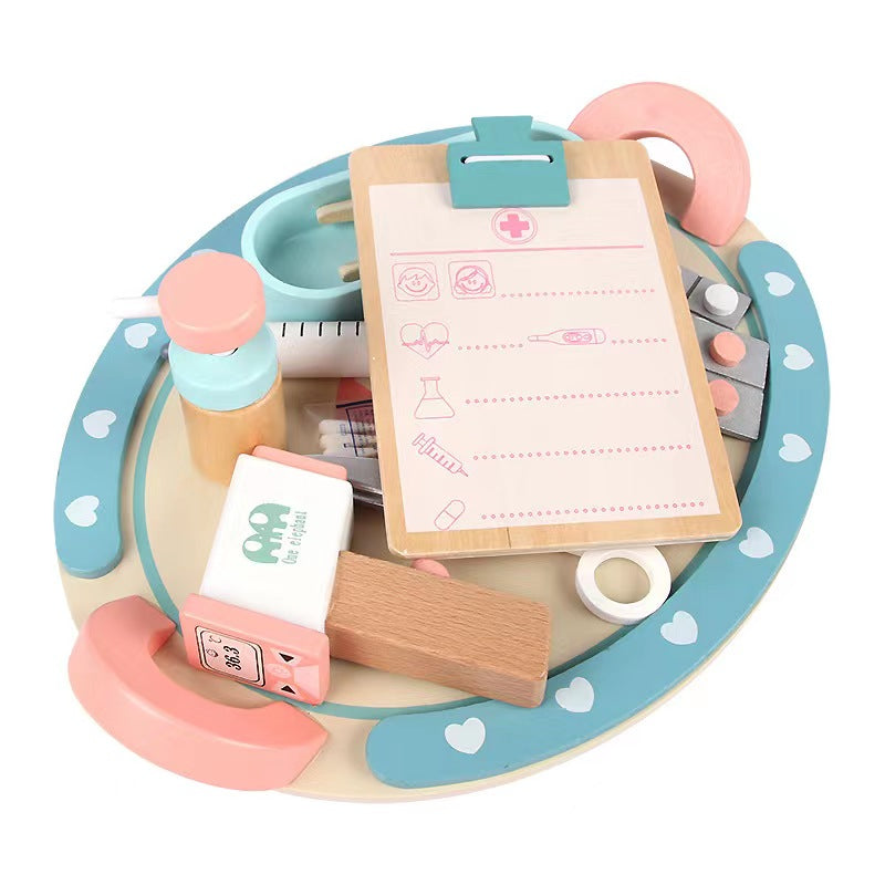 Buy Doctor Wooden Pretend Toy Kit Set | Yallatoys.com
