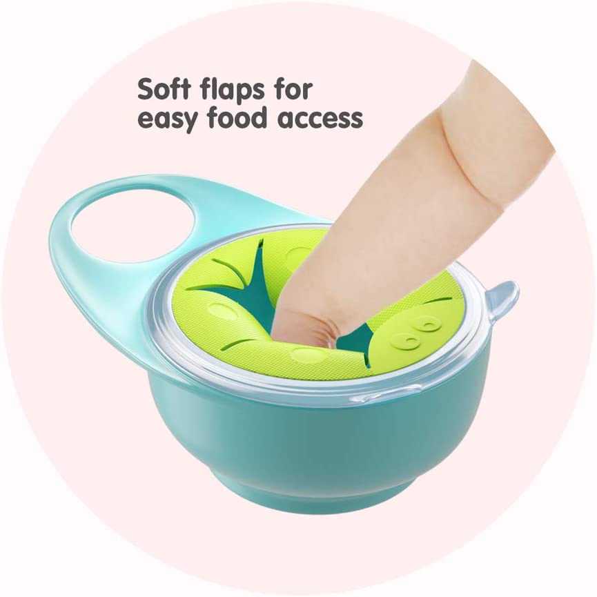 Brother MaxÂ  Easy Hold Snack Pot Bowl Blue/Green BROTHERMAX Yallatoys