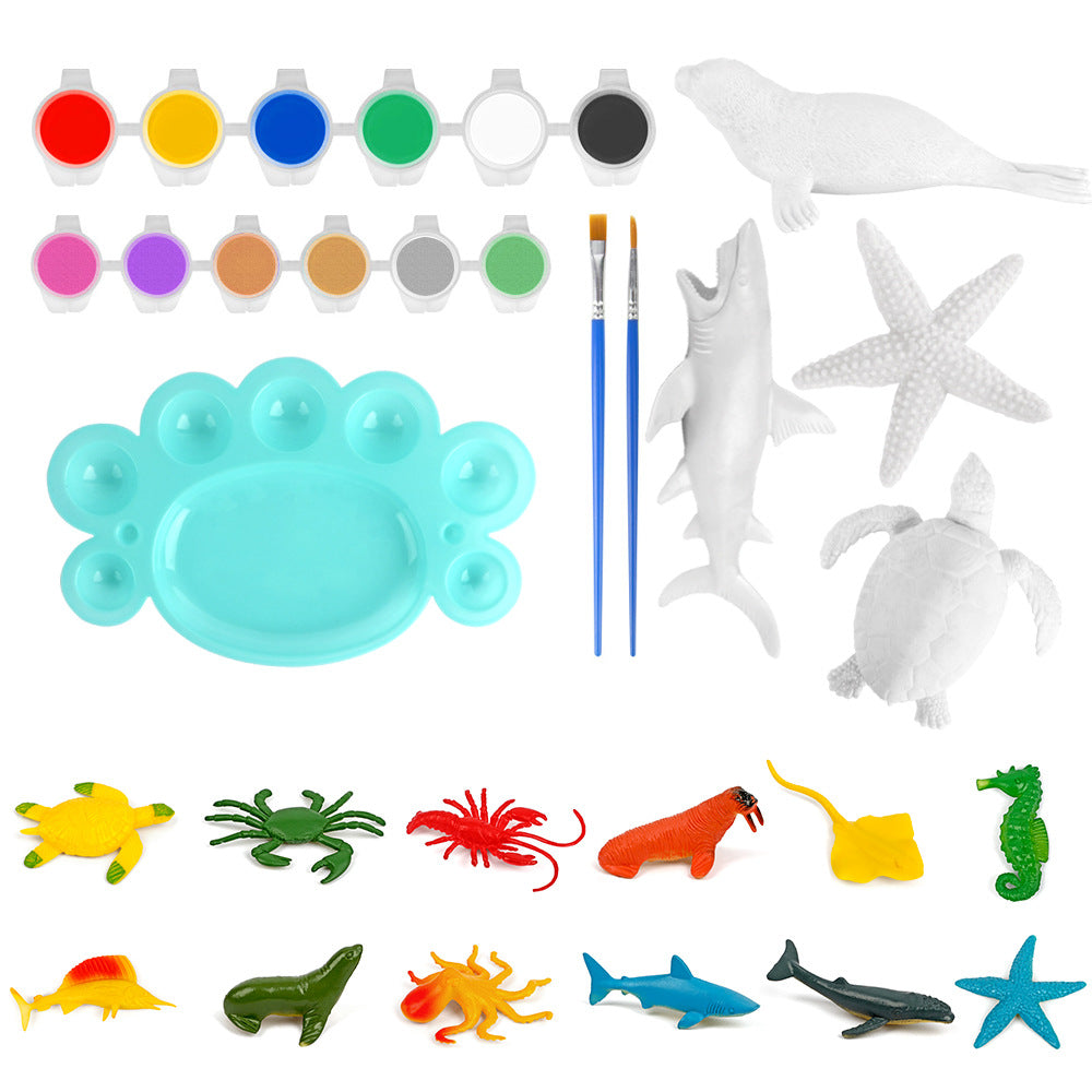 Buy Kids Paint Your Own Marine Animals | Yallatoys.com
