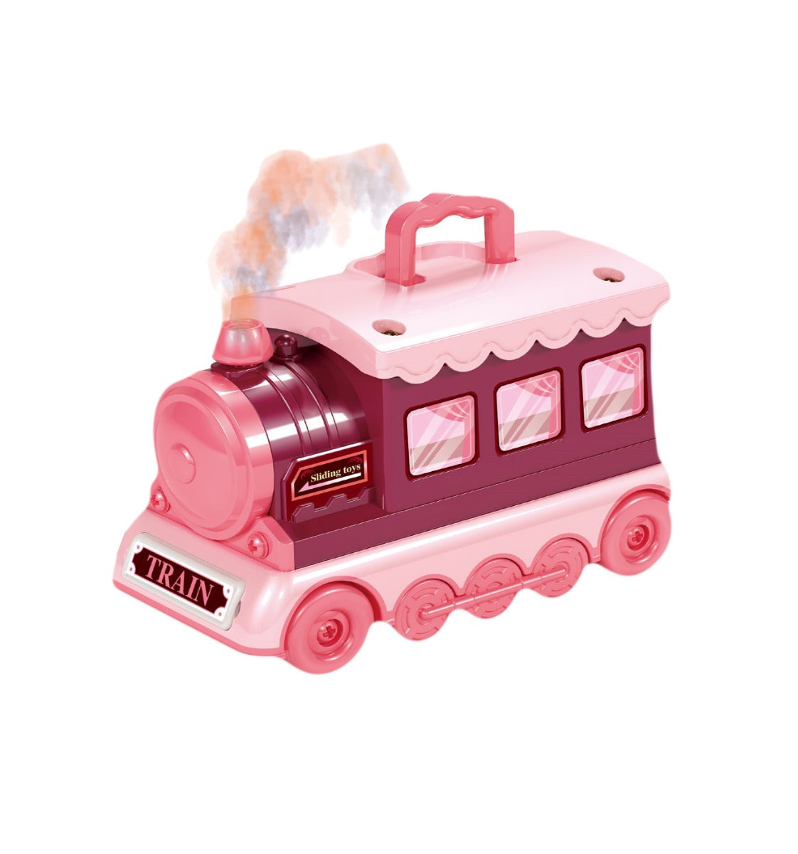 Buy 2 In 1 Comestic Train Pink | Yallatoys.com