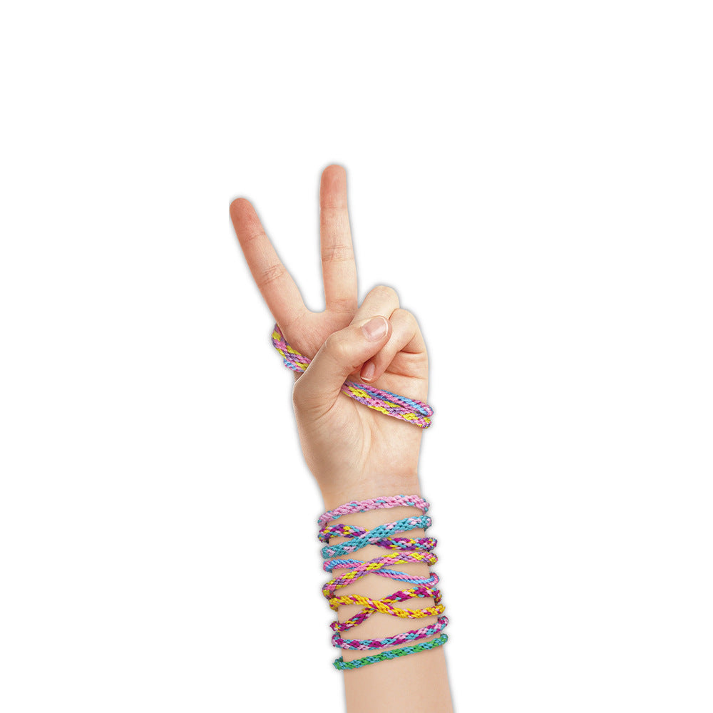 Buy Girls creator 2 in 1 braiding set bracelet machine | Yallatoys.com