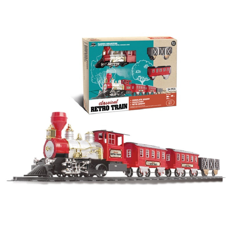 Buy Classical Electric Retro Train Battery Operated | Yallatoys.com