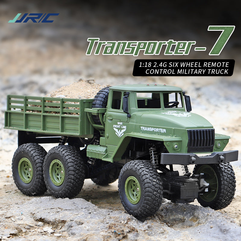 Buy Military Truck Transporter Remote Control | Yallatoys.com