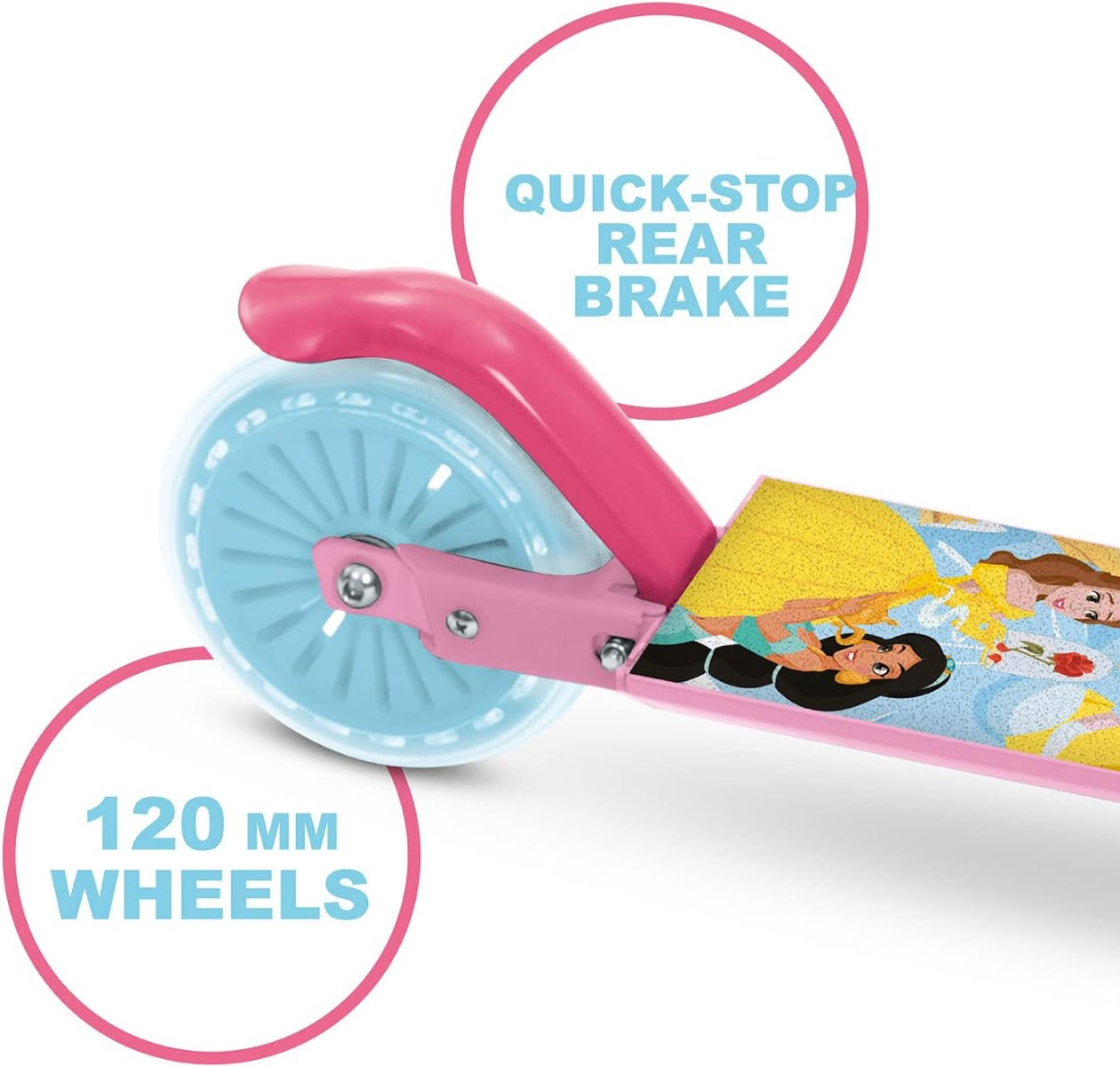2 Wheels Scooter with quick stop break