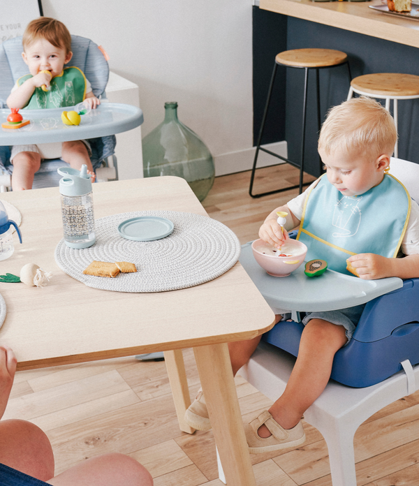 Badabulle Booster Seat Plastic Blue Cat Badabulle Yallatoys