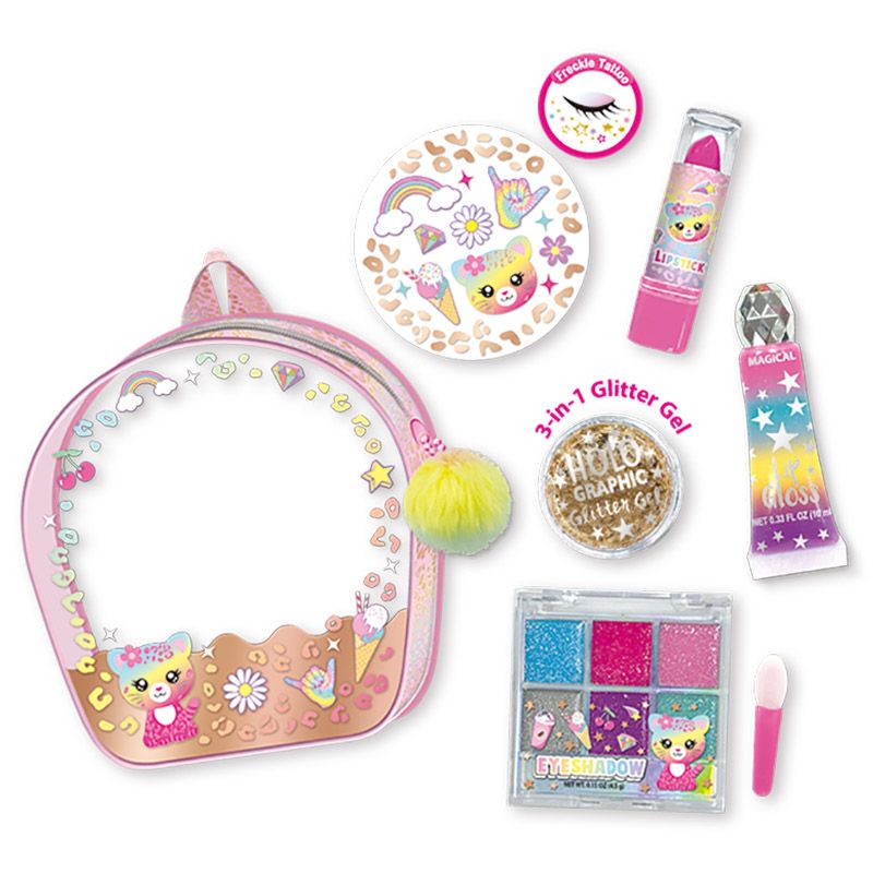 Buy Hot Focus Leopard Little Bag Of Beauty Makeup | Yallatoys.com