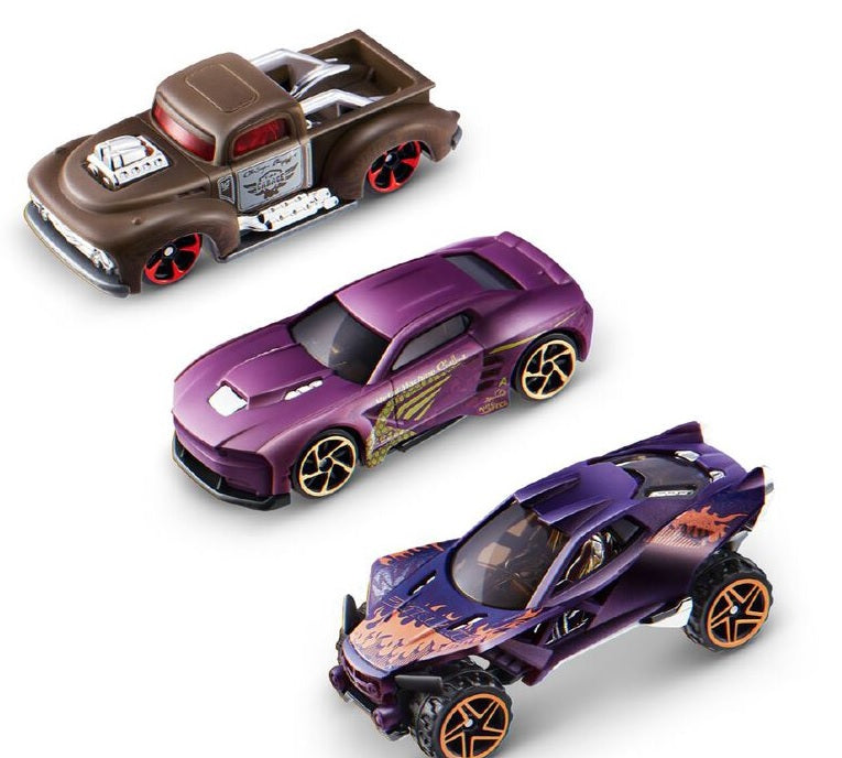 3-Pack Metal Cars