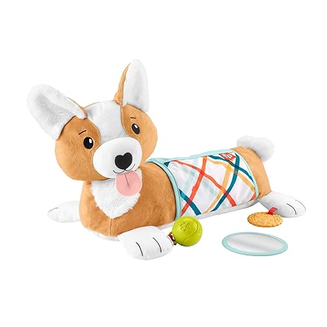 3-in-1 Puppy Plush Wedge Front