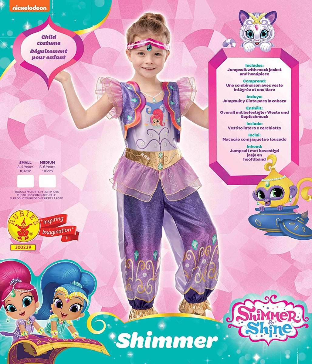 Buy Rubies Shimmer And Shine Deluxe Shimmer Childs Costume | Yallatoys.com