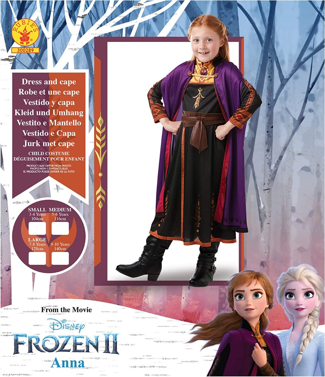 Buy Rubies Disney Frozen 2 Anna Classic Travel Dress Medium | Yallatoys.com