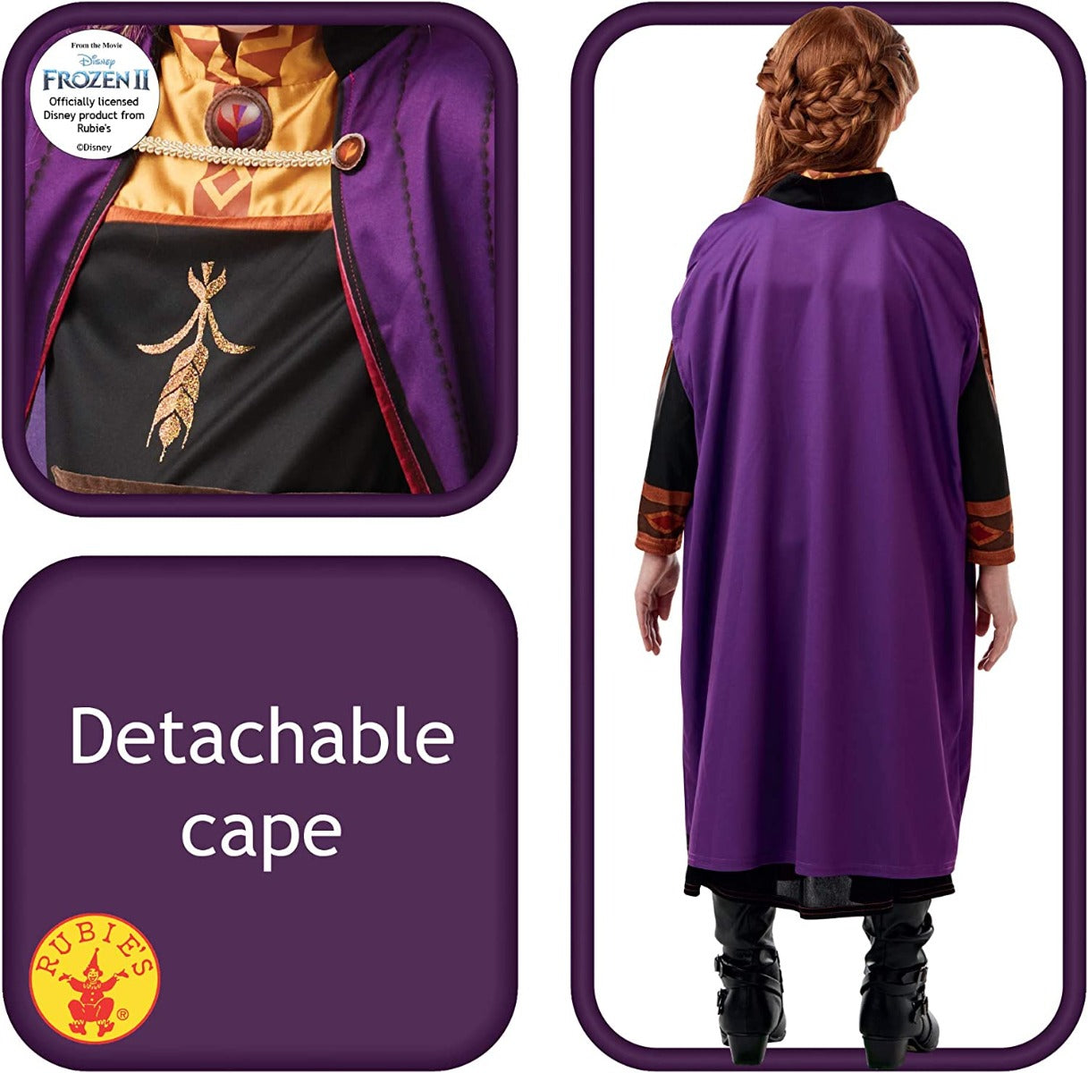 Buy Rubies Disney Frozen 2 Anna Classic Travel Dress Medium | Yallatoys.com
