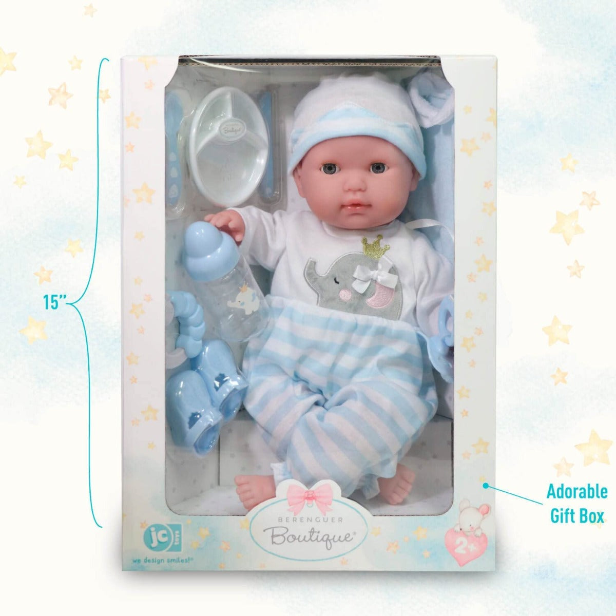Buy Jc Toys Berenguer Boutique 15inch Realistic Soft Body Baby Doll | Yallatoys.com