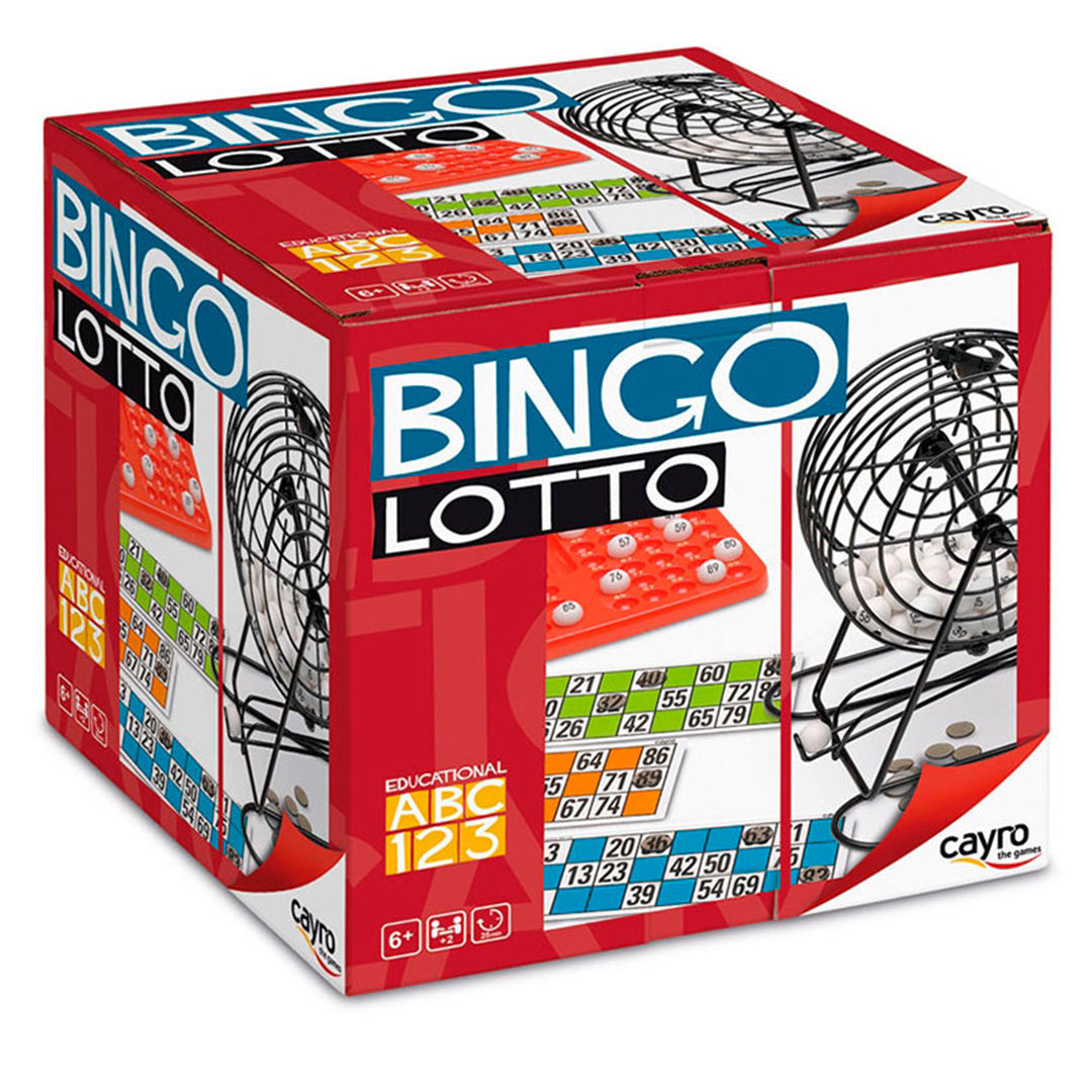 Buy Cayro Metal Bass Drum Bingo Lottery Game | Yallatoys.com