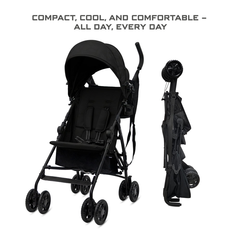 Neobreez CLIMA Lightweight Compact Umbrella Stroller Black Neobreez Yallatoys