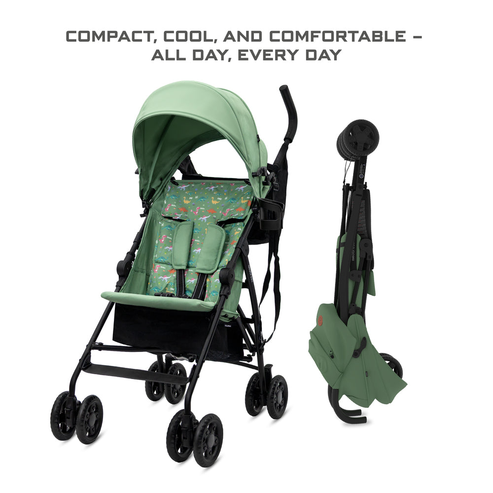Neobreez CLIMA Lightweight Compact Umbrella Stroller Green Neobreez Yallatoys
