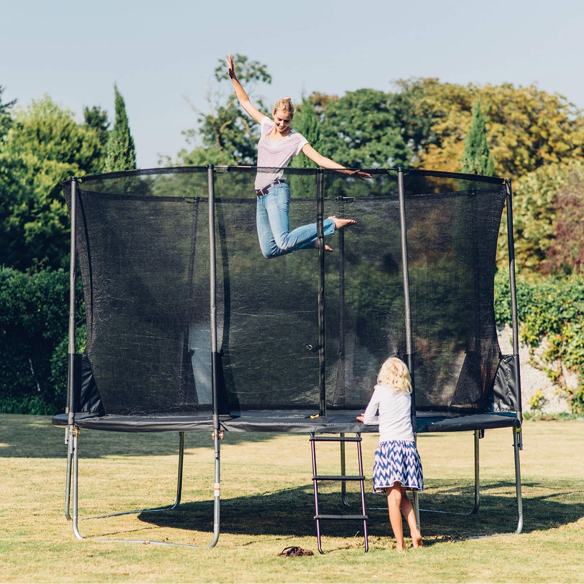 Buy Plum 10ft Spacezone 2 Springsafe Trampoline and Enclosure | Yallatoys.com