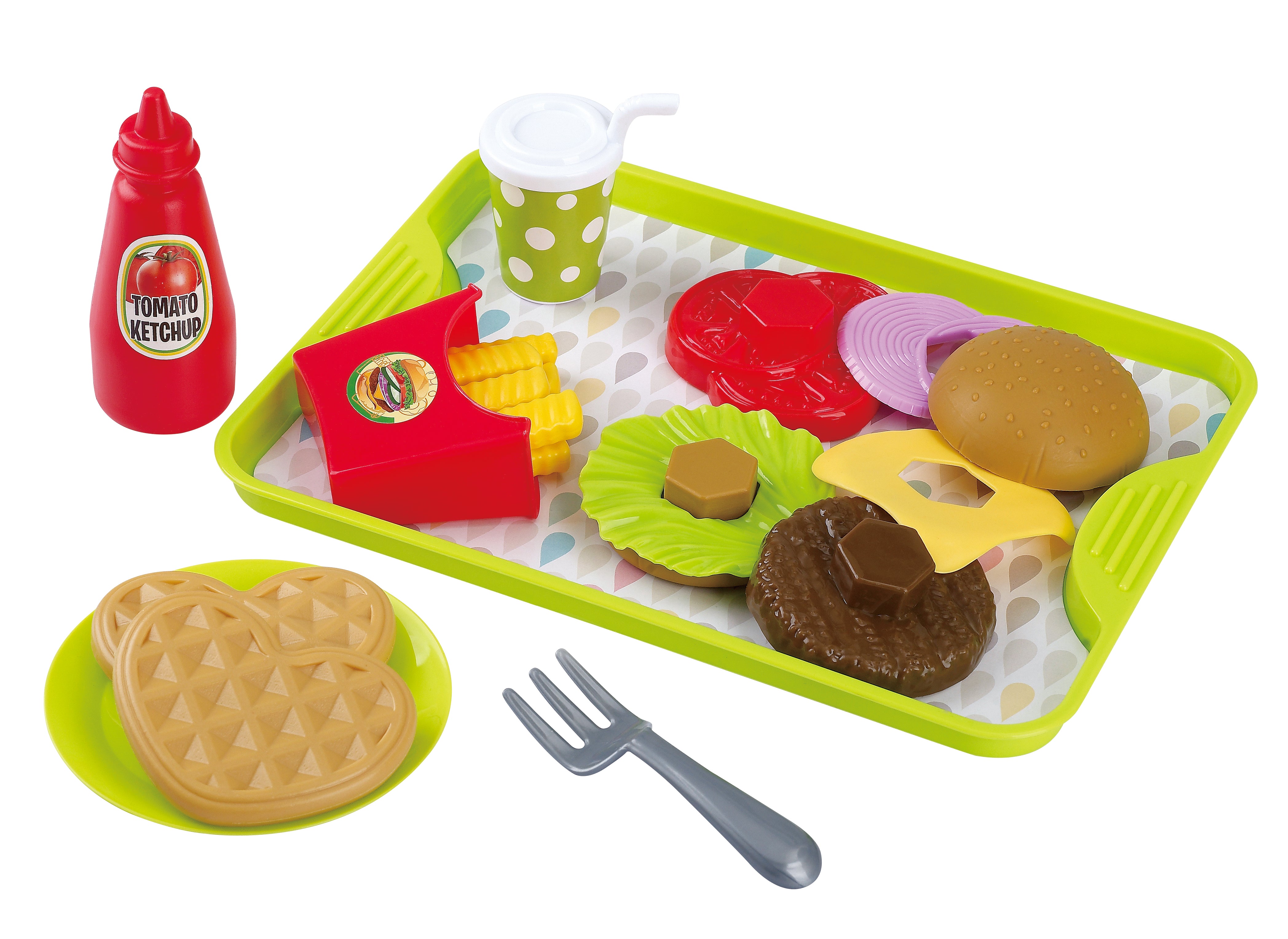 Playgo Lunch Burger Meal 23 Pcs Playgo Yallatoys