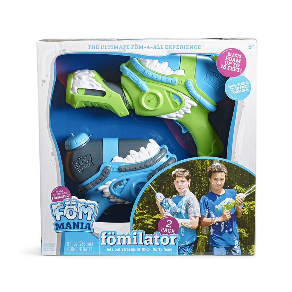 Buy Fom Mania Fomilator Foam Blaster 2pack | Yallatoys.com
