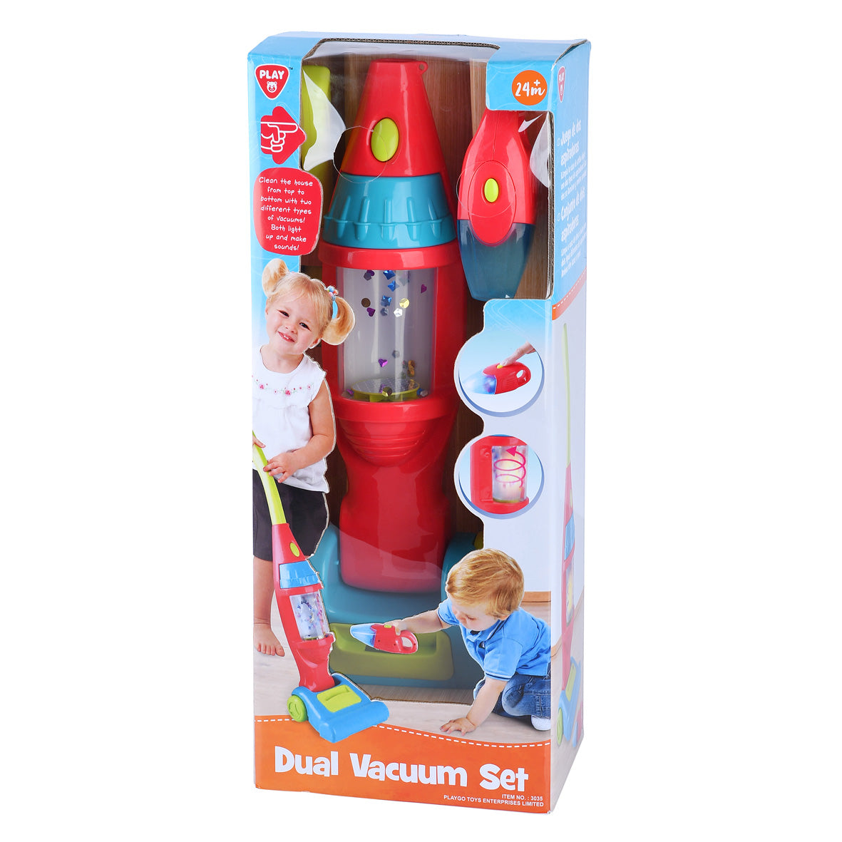 Plago Dual Vacuum Set Playgo Yallatoys