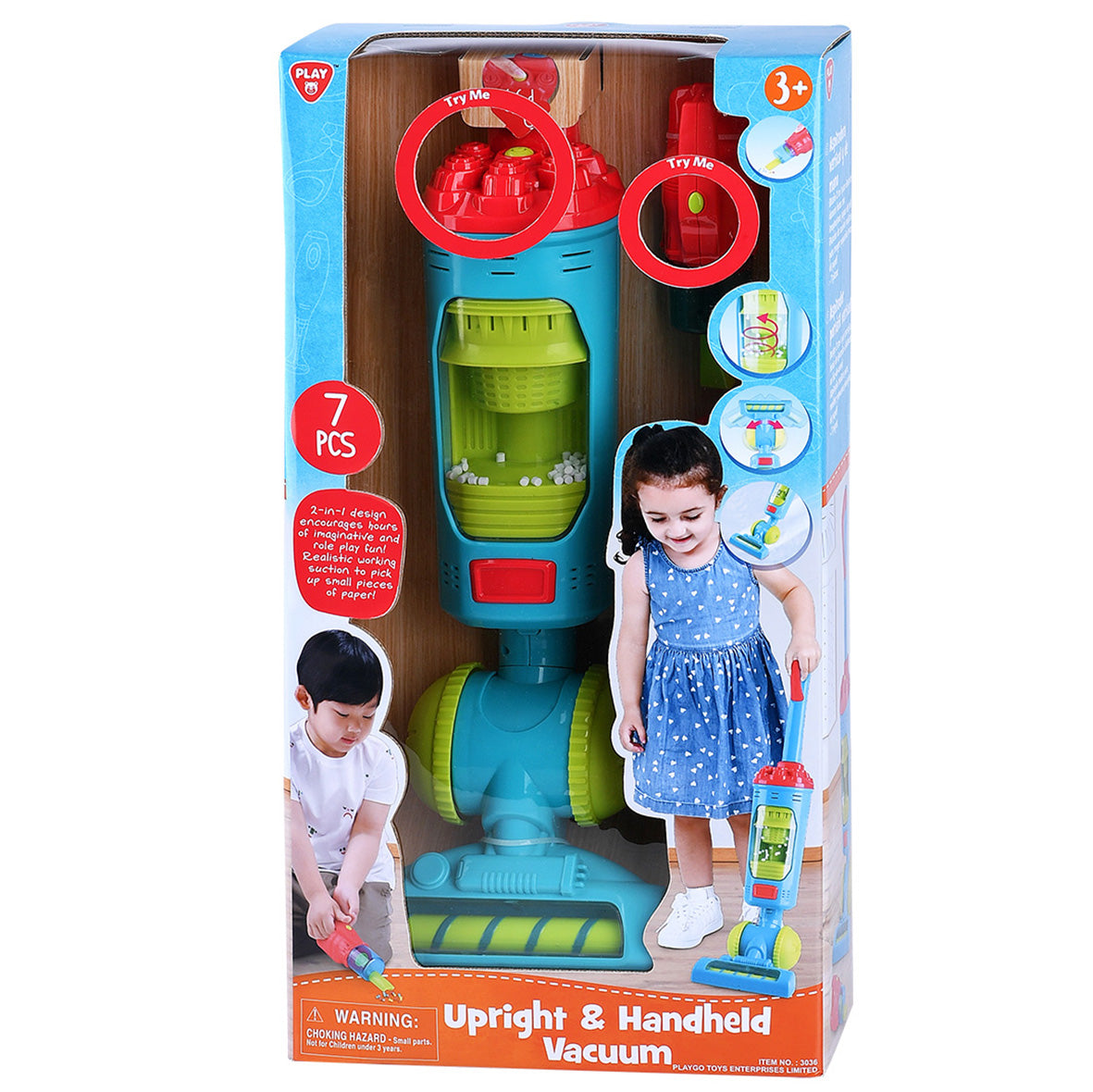 Playgo Upright and Handheld Vacuum Playgo Yallatoys