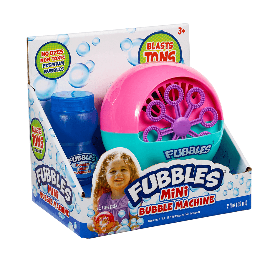 Buy Fubbles Mini Bubble Machine 59ml (Sold Separately Subject to Availability) | Yallatoys.com