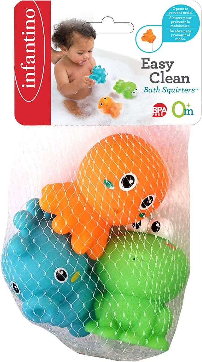 Infantino Easy Clean Bath Squirters
With Clipstrip Infantino Yallatoys