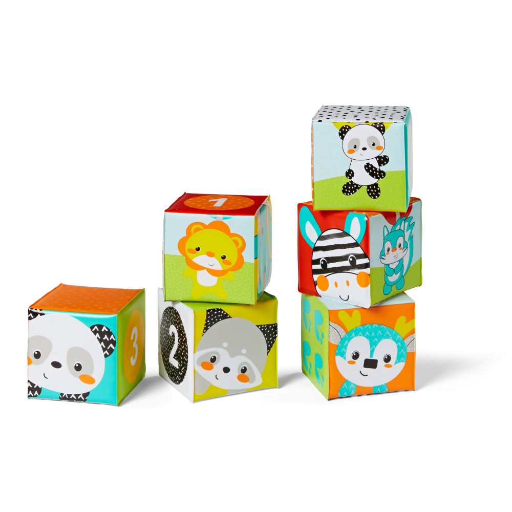 Infantino Colors & Numbers Bath Blocks Infantino Yallatoys