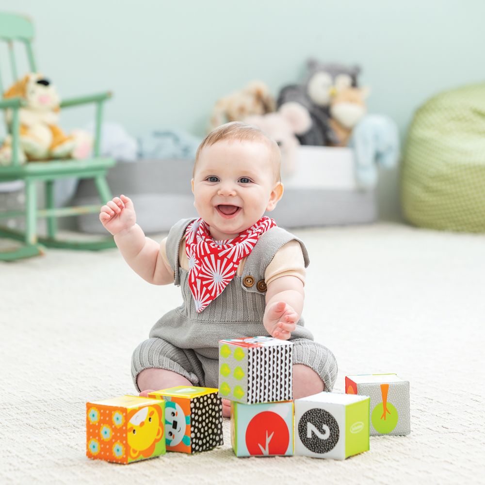 Infantino Colors & Numbers Bath Blocks Infantino Yallatoys