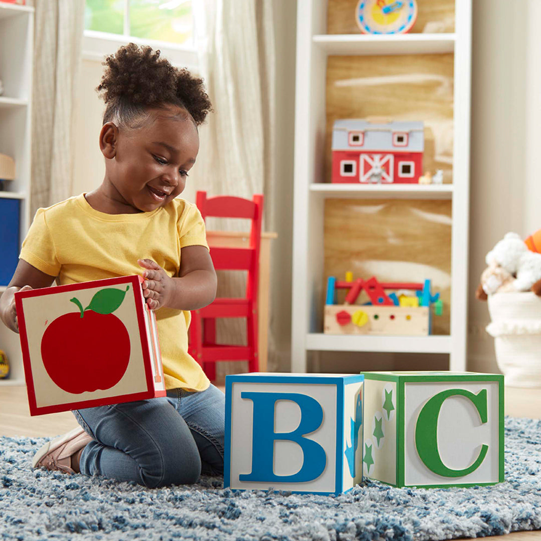 Buy Melissa & Doug Jumbo Abc-123 Blocks Classic | Yallatoys.com